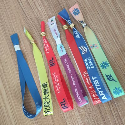 Рюкзаки из ленточной ткани в зеленом цвете ID Полиэстерные браслеты для мероприятий и фестивалей