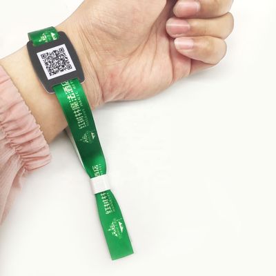 350 * 15 мм профессиональный на заказ Фестиваль ткань RFID браслет настраиваемый для любого мероприятия
