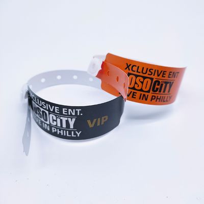 250*25mm/250*19mm PE браслет VIP Вход в парк/мероприятия/фестиваль Сертифицирован ISO9001