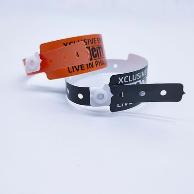 250*25mm/250*19mm PE браслет VIP Вход в парк/мероприятия/фестиваль Сертифицирован ISO9001