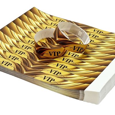 Выбор розничного продавца настраиваемый логотип Tyvek RFID NFC наклейка браслет для мероприятий