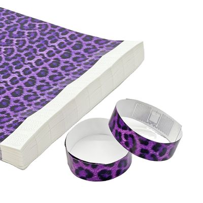 Настраиваемая водонепроницаемая бумага Tyvek RFID браслеты Включается функция NFC