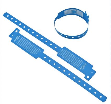 Специализированный размер RFID термопечать бумажные браслеты для распознавания медицинских чипов
