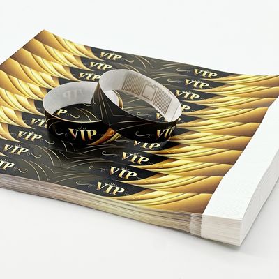 Мероприятия Сценарии использования вечеринок Изображенный логотип Напечатанные RFID браслеты с функцией NFC