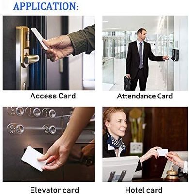 Настраиваемый RFID 125KHZ T5577 EM4305 13.56MHZ Перезаписываемые композитные ключевые карты Частота ключевого чипа