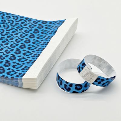 Поставки для вечеринок на мероприятии Custom Logo Printed Tyvek RFID браслеты с функцией NFC