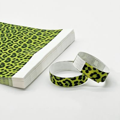 Поставки для вечеринок на мероприятии Custom Logo Printed Tyvek RFID браслеты с функцией NFC