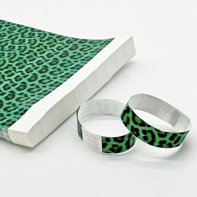Поставки для вечеринок на мероприятии Custom Logo Printed Tyvek RFID браслеты с функцией NFC