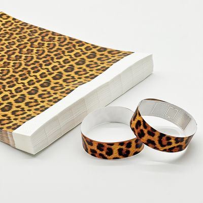 Поставки для вечеринок на мероприятии Custom Logo Printed Tyvek RFID браслеты с функцией NFC