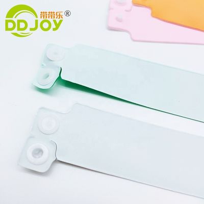 Технология пластиковой блокировки с вставкой Синий PVC браслеты / запястье для мероприятий DDJOY Фестивалей
