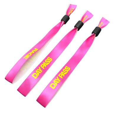 Custom Logo Text Printing RFID браслеты для праздничных мероприятий