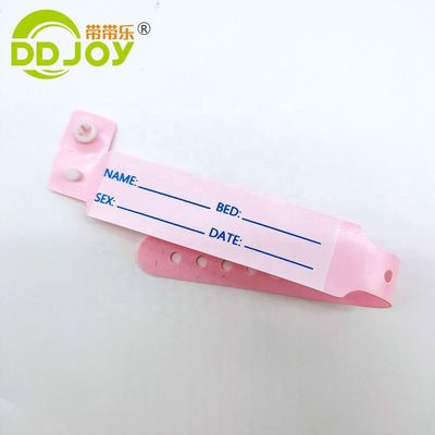 Заказные мужские PVC/винил больничный медицинский пациент ID детский браслет от DDJOY в большом количестве
