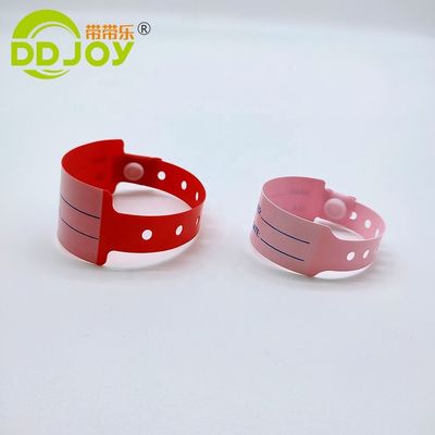 Заказные мужские PVC/винил больничный медицинский пациент ID детский браслет от DDJOY в большом количестве