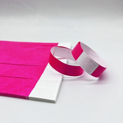 Напечатанная бумажная браслетная лента Tyvek для мероприятий и вечеринок