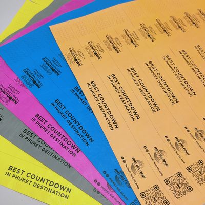Партия должна иметь удобный случай праздничные мероприятия пользовательский одноразовый бумажный браслет