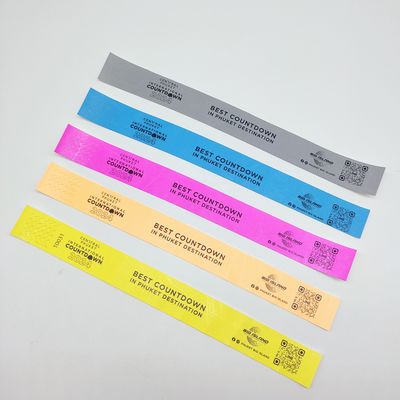 Партия должна иметь удобный случай праздничные мероприятия пользовательский одноразовый бумажный браслет