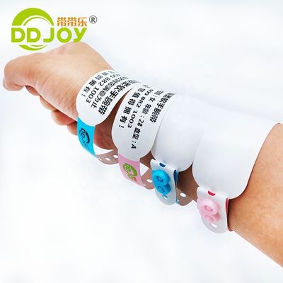 Настраиваемый логотип DDJOY водонепроницаемый одноразовый тепловизионный браслет для вечеринок