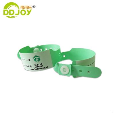 Специализированный больничный пациент Благотворительный ID Виниловые PVC браслеты с информацией о специальной ленте