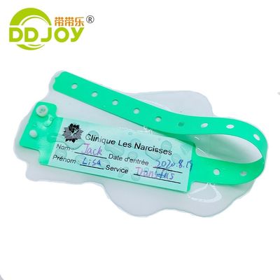 170*18 мм Детский размер PVC ID браслет на заказ одноразовый мягкий пластиковый больничный браслет