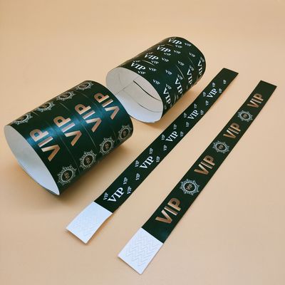 Зелёные браслеты DDJOY Tyvek для международного судоходства