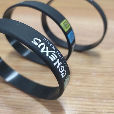 Силиконовый материал настраиваемый браслет для событий
