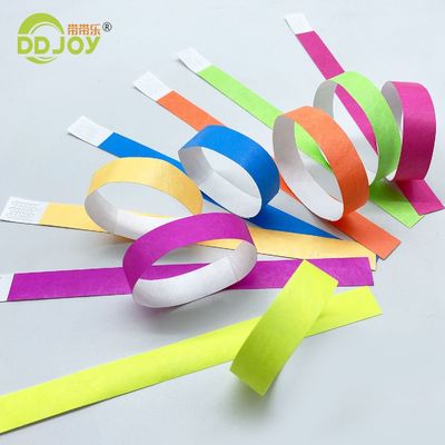 Tyvek Bangles настраиваемые браслеты с крепким закрытием