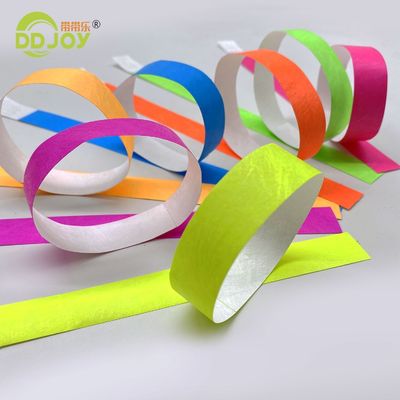Tyvek Bangles настраиваемые браслеты с крепким закрытием