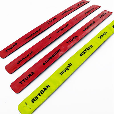 Водонепроницаемый Custom Bulk pvc Snap Slap Reflective Bracelet для религиозных организаций