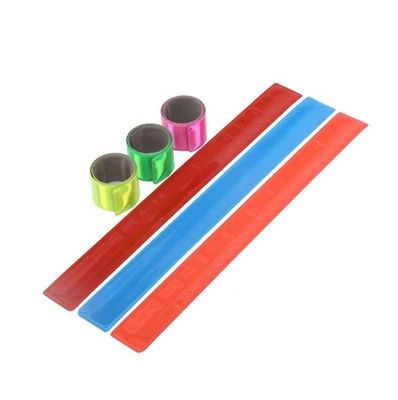 Водонепроницаемый Custom Bulk pvc Snap Slap Reflective Bracelet для религиозных организаций