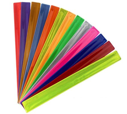 Водонепроницаемый Custom Bulk pvc Snap Slap Reflective Bracelet для религиозных организаций