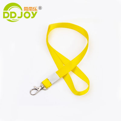 900*15*0.65 мм Custom Logo Sewing Stainless Lanyards с теплопередающей стальной бидкой