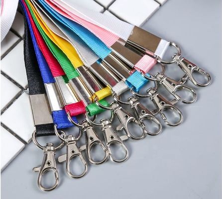 На заказ полиэстерный инструмент для сублимации Шнур ключевой цепочки Шнур с индивидуальным логотипом