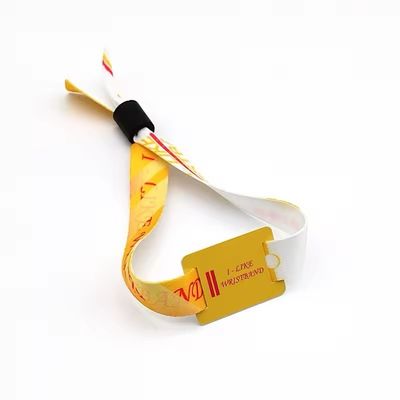 Специально напечатанные RFID браслеты из атласной ткани для идентификации мероприятий и фестивалей
