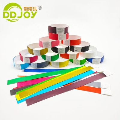 100 шт. Числить 3/4 дюймовый браслет Tyvek для удобного доступа и безопасности событий