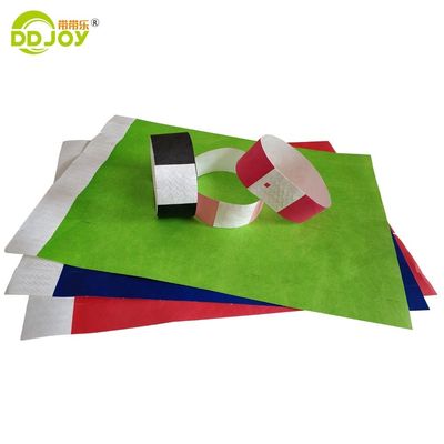 Доступные на заказ печатаемые браслеты Tyvek для мероприятий и вечеринок