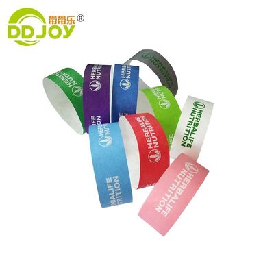 DDJOY Custom Tyvek Material Party Unisex 3/4 дюймовые браслеты аксессуары для партий