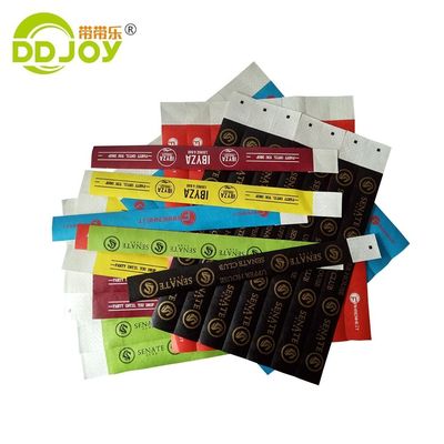 DDJOY Custom Tyvek Material Party Unisex 3/4 дюймовые браслеты аксессуары для партий