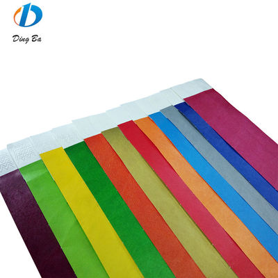 3/4 дюймовые простые бумажные браслеты без логотипа Tyvek браслет Essential Bangles ювелирные изделия