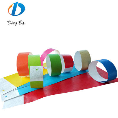 3/4 дюймовые простые бумажные браслеты без логотипа Tyvek браслет Essential Bangles ювелирные изделия