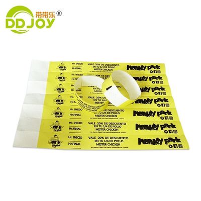 Поставка Tyvek бумажная браслет для событий Популярные продукты браслет / браслеты парк